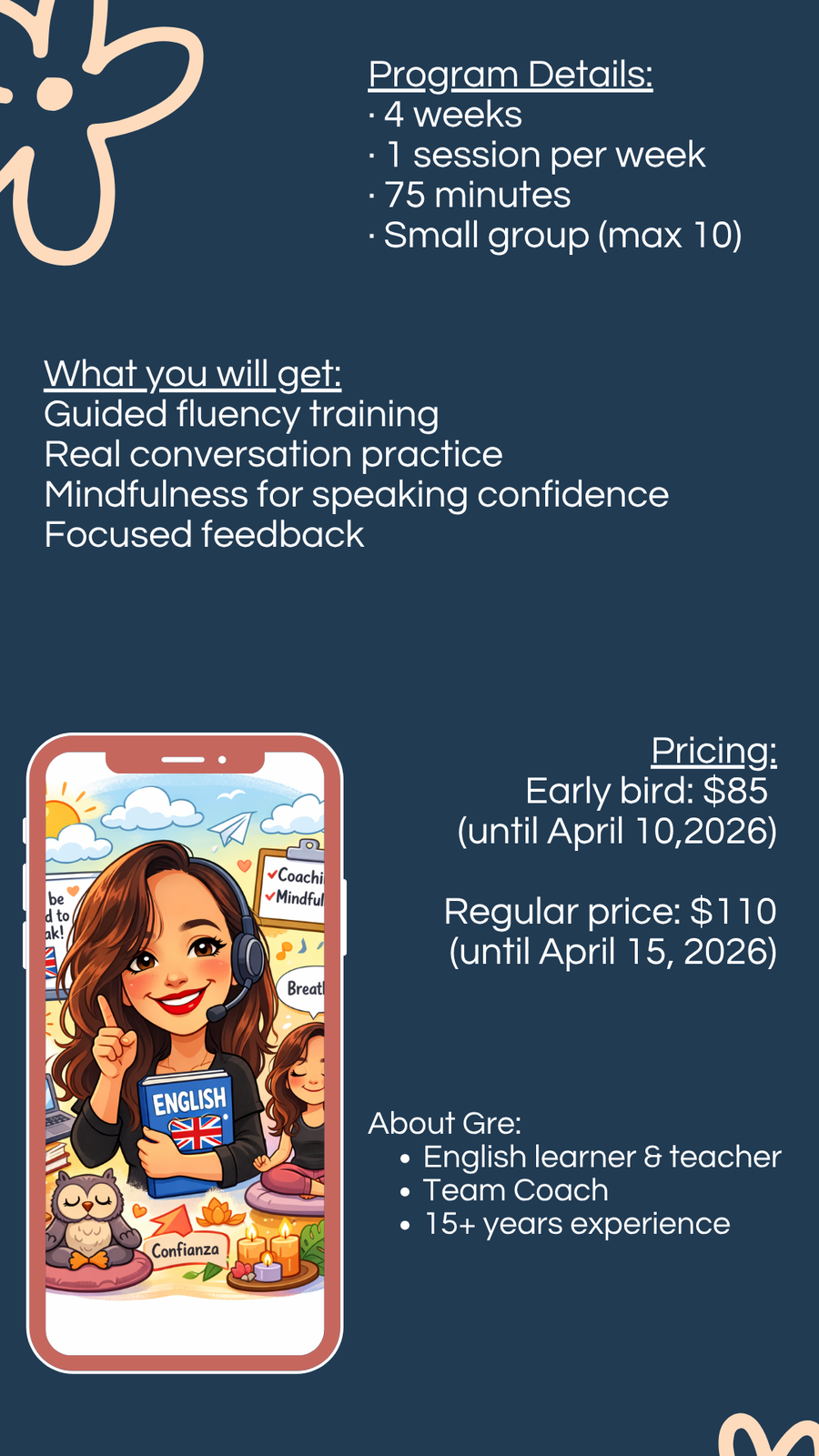 Your Life, Your Voice: 4 Weeks to Fluency