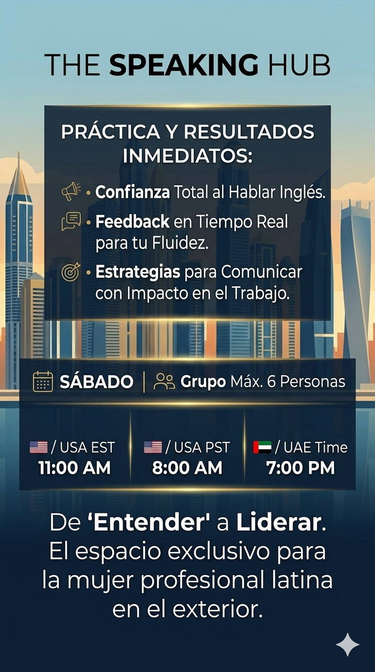 The Speaking Hub: práctica guiada de inglés